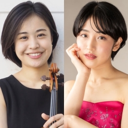 Mozart trifft Brahms bei César Franck - Violine triff Klavier - Bürgermeisterhaus Essen - mit Ayane Okabe & Soyono Eguro
