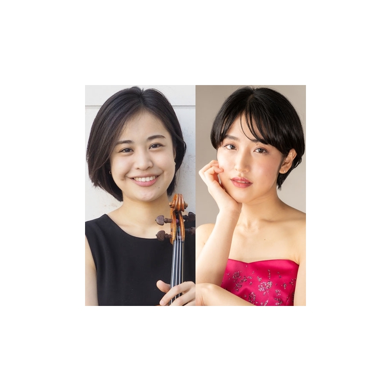 Mozart trifft Brahms bei César Franck - Violine triff Klavier - Bürgermeisterhaus Essen - mit Ayane Okabe & Soyono Eguro